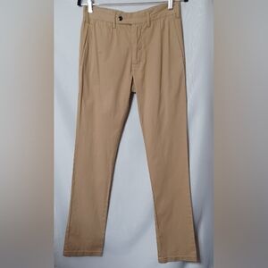 Jack London Mens Slim Fit Straight Leg Khaki Pants. Size 26